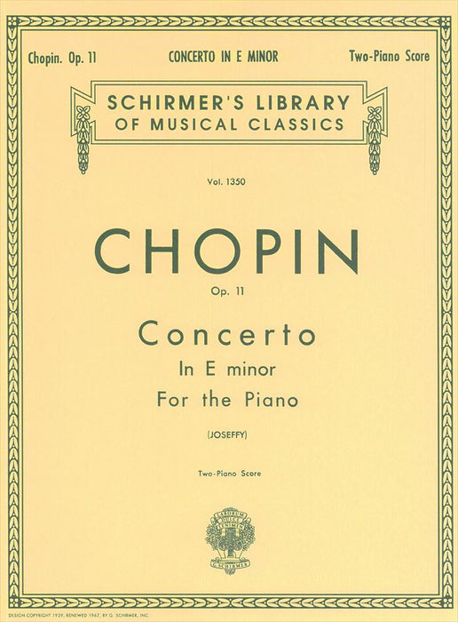 Concerto In E minor Op.11
