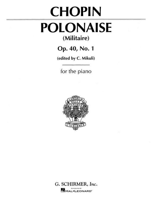 POLONAISE (Militaire) Op.40, No.1