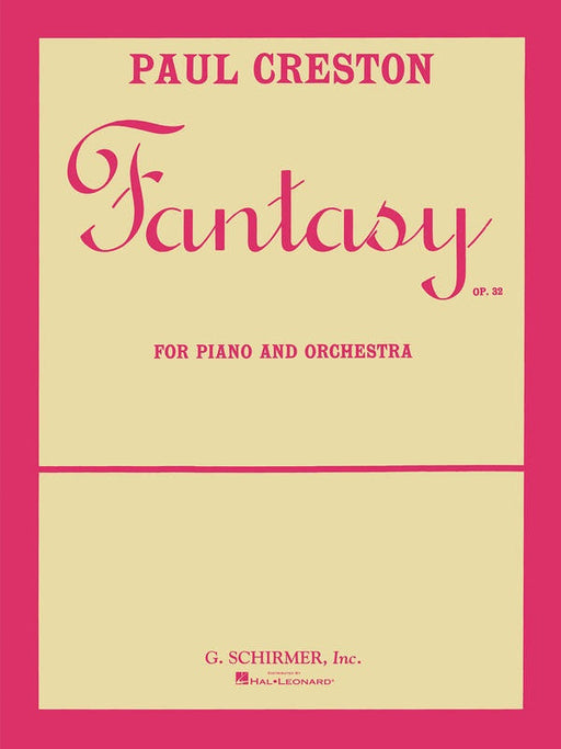 Fantasy for Piano and Orchestra Op.32