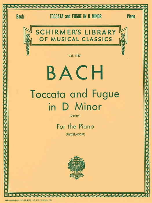 Toccata and Fugue in D minor (Dorian)