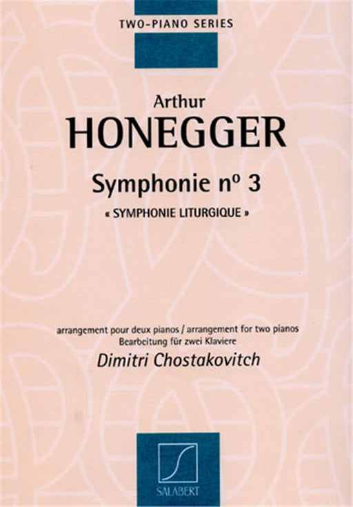 Symphonie No.3 'Symphonie Liturgique' Arr.Chostakovitch,D.