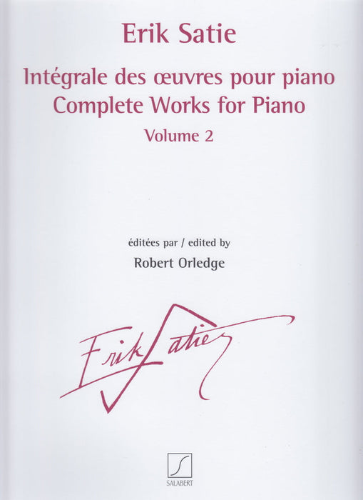 Integrale des oeuvres pour piano volume 2