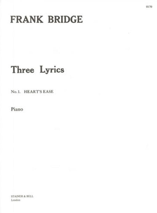 3 Lyrics No.1 HEART'S EASE
