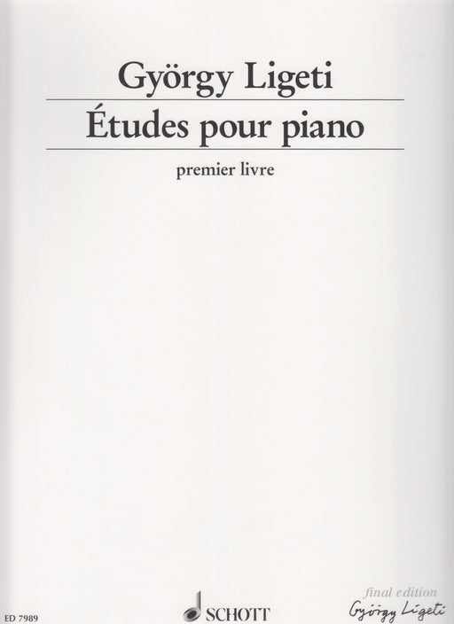Etudes pour piano premier livre