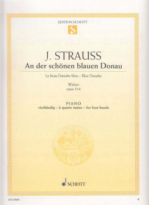 Blue Danube Op.314 Waltz (1P4H)