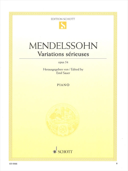 Variations serieuses Op.54