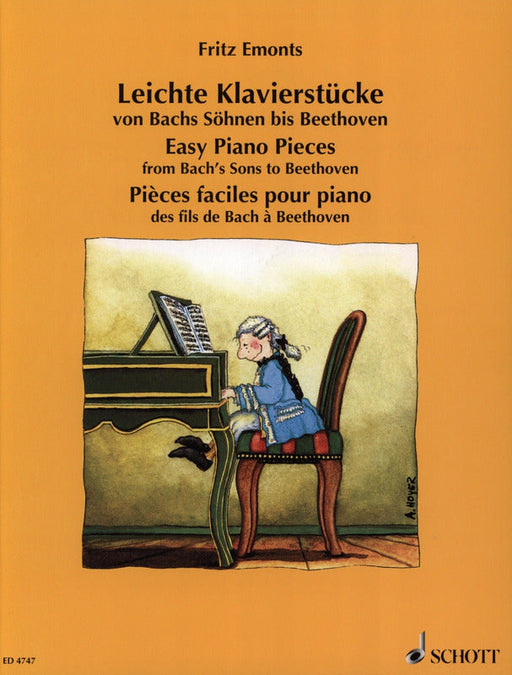 Easy Piano Pieces from Bach's Sons to Beethoven