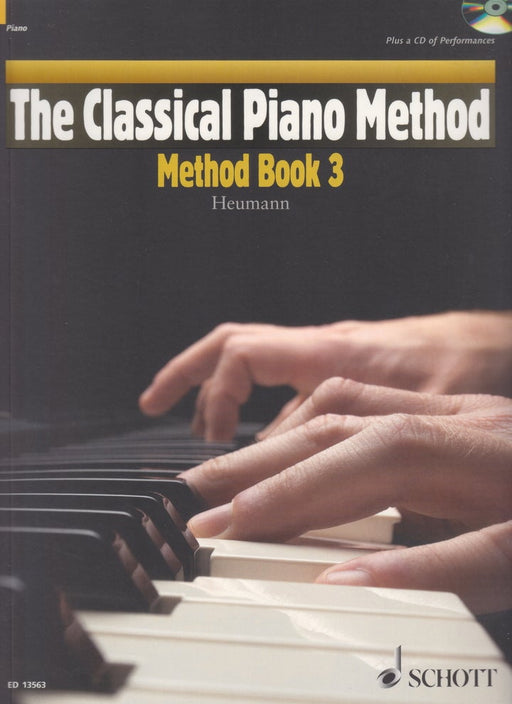 The Classical Piano Method Method 3 with CD