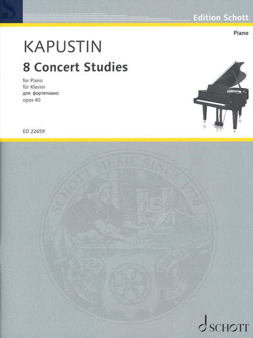 8 Concert Studies Op.40