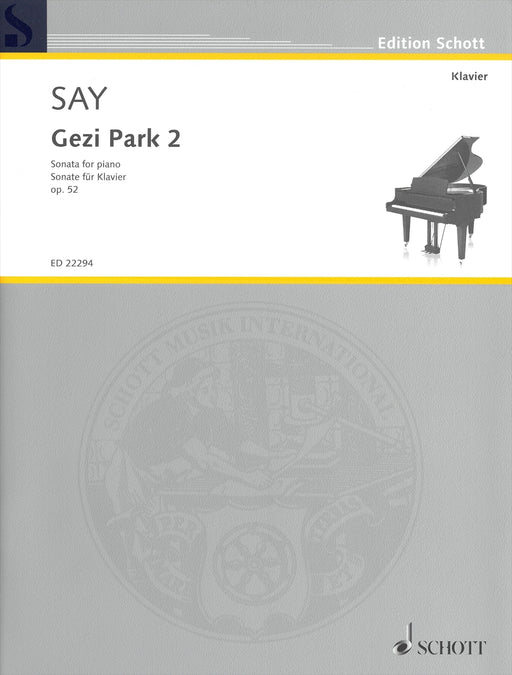 Sonata for piano(Gezi Park 2) Op.52