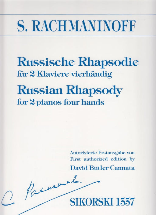 Russian Rhapsody authorized first edition