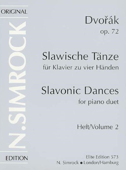 Slavonic Dances Op.72 Band 2 (1P4H)