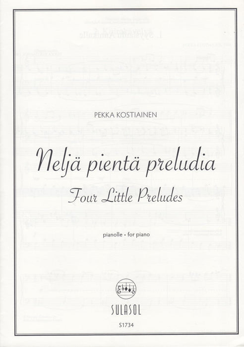 Nelja pienta preludia(Four Little Preludes)