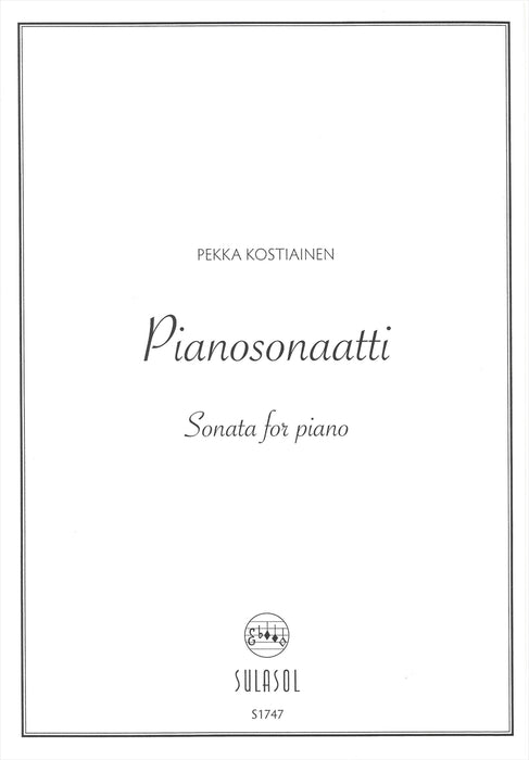 Pianosonaatti(Sonata for piano)