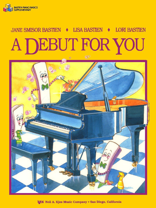 A DEBUT FOR YOU  Book 4 Early Intermediate