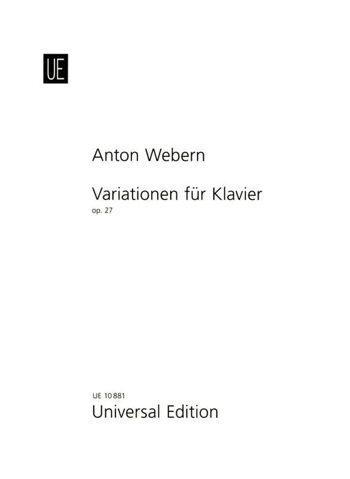Variations Op.27 (1936)