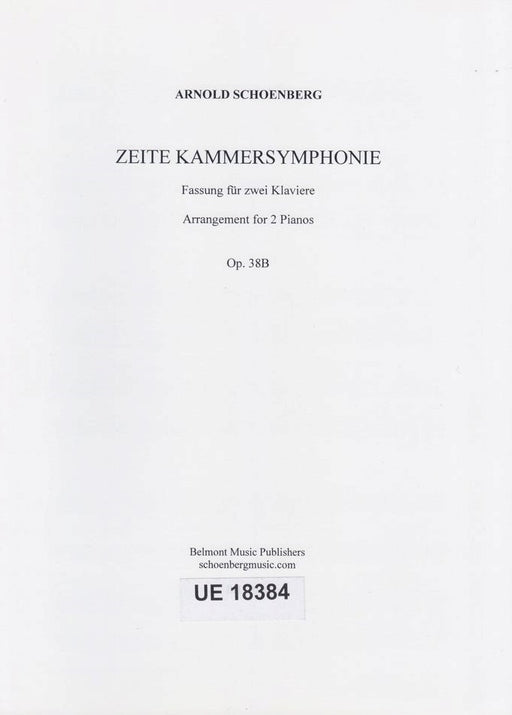 Zeite Kammersymphonie Op.38B