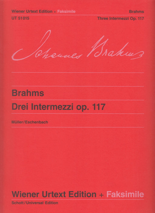 Drei Intermezzi Op.117