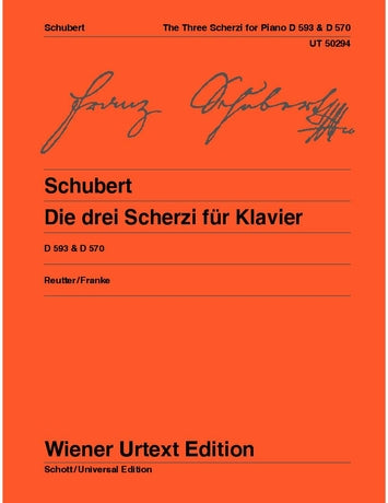The three Scherzi for piano