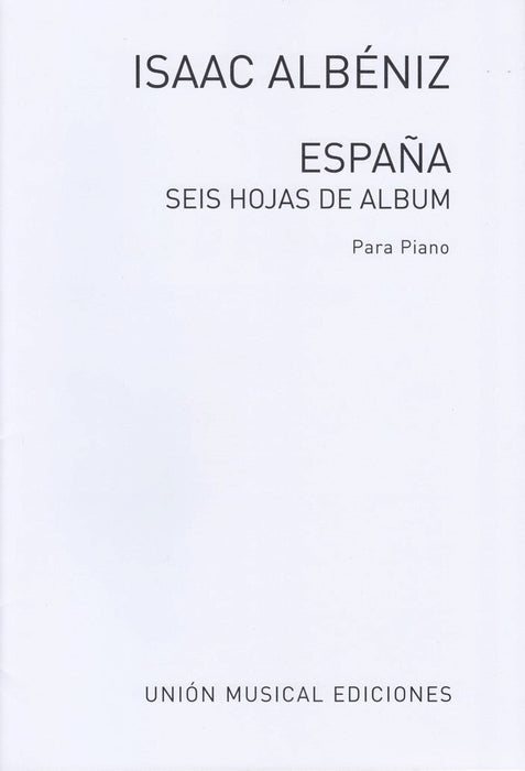 Espana Seis Hojas De Album op.165