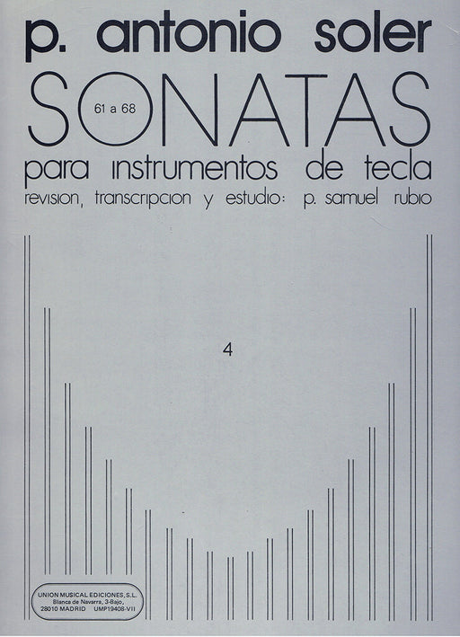 Sonatas Volume 4 (No.61-68)