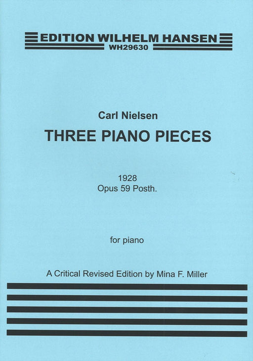 3 Piano Pieces 1928 Op.59 Posth.