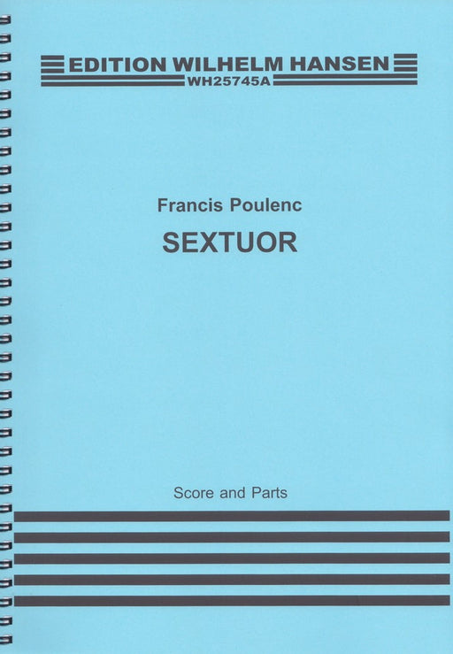 Sextuor pour piano,flute,hautbois,clarinette,basson et cor