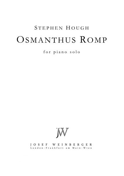 Osmanthus Romp