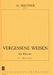 Vergessene Weisen Op.40-1 Danza col canto