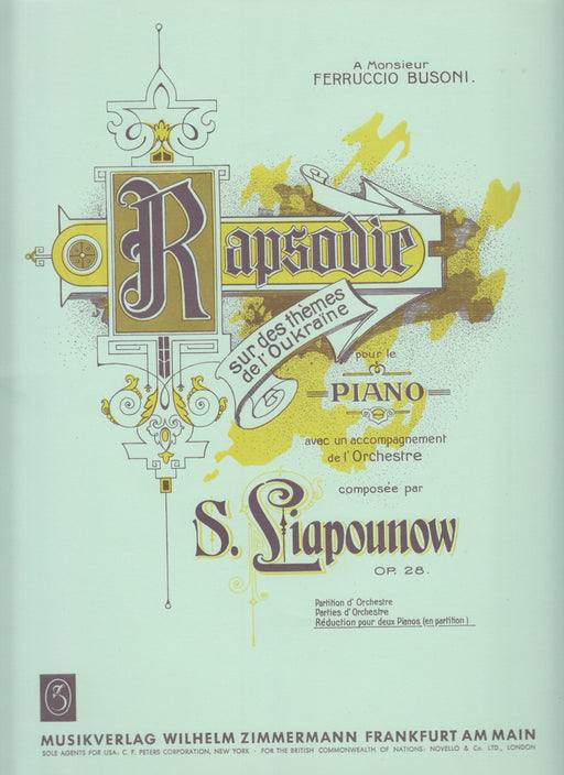 Ukrainische Rhapsodie Op.28